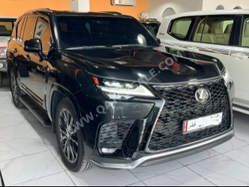 Lexus  LX  600 F Sport  2023  Automatic  85,000 Km  6 Cylinder  Four Wheel Drive (4WD)  SUV  Black  With Warranty