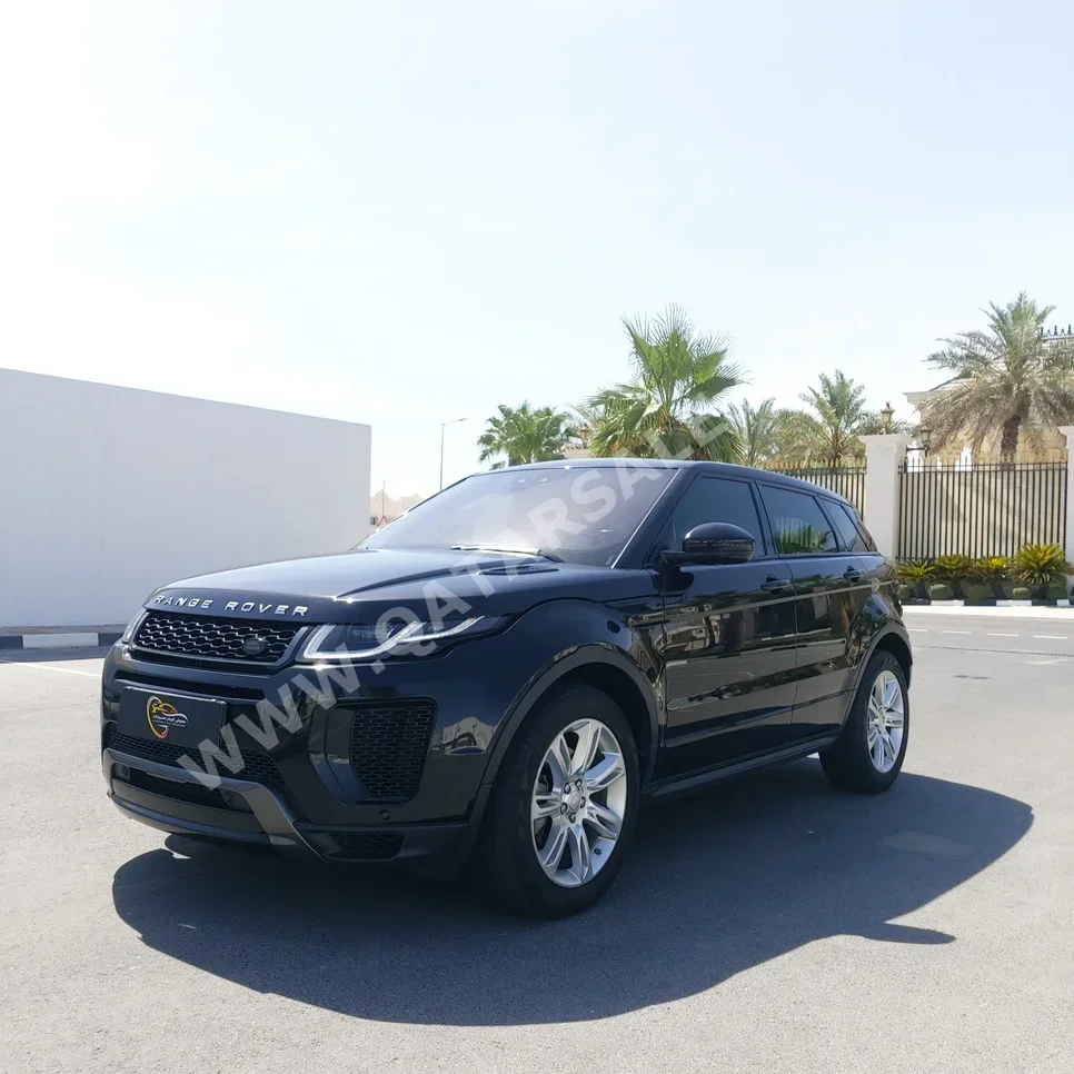 Land Rover  Evoque  2018  Automatic  93,000 Km  4 Cylinder  Four Wheel Drive (4WD)  SUV  Black