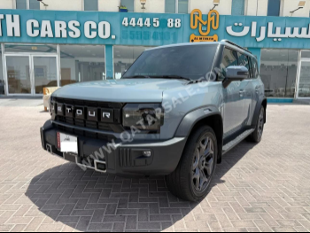 Jetour  T2  Luxury  2025  Automatic  12,000 Km  4 Cylinder  Four Wheel Drive (4WD)  SUV  Blue matte  With Warranty