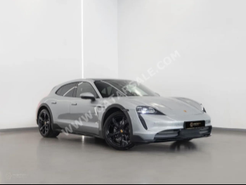Porsche  Taycan  4 Cross Turismo  2023  Automatic  14,800 Km  0 Cylinder  All Wheel Drive (AWD)  Hatchback  Silver  With Warranty