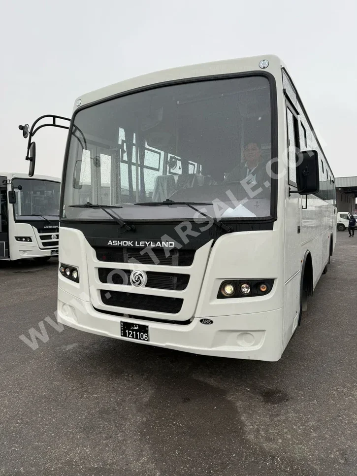 ASHOK  LEYLAND  4 Cylinder  BUS  White  2016