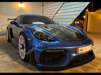 بورش  كايمان  718 اس  2017  اوتوماتيك  89,000 كم  4 سلندر  دفع خلفي  كوبيه \ سبورت  أسود و أزرق