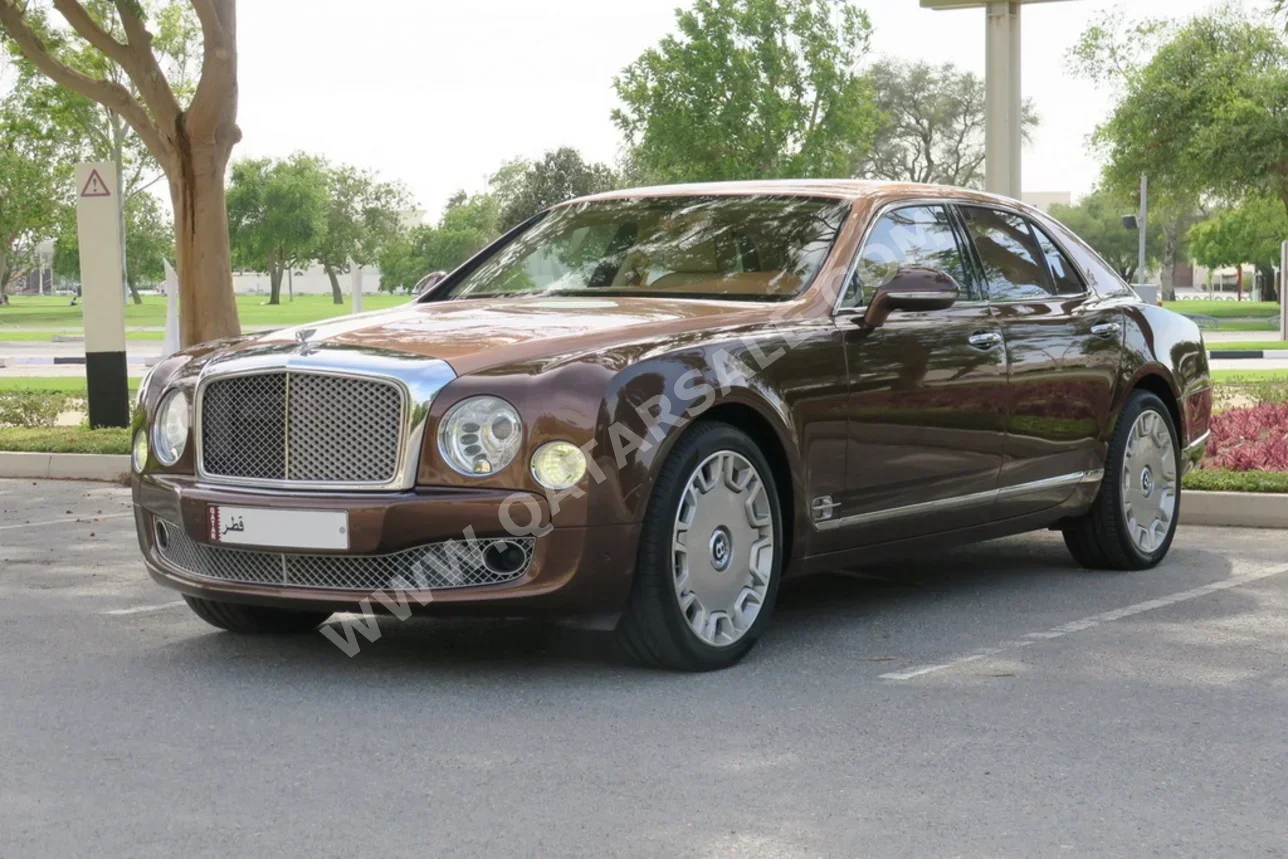 Bentley  Mulsanne  2012  Automatic  22,000 Km  8 Cylinder  All Wheel Drive (AWD)  Sedan  Brown