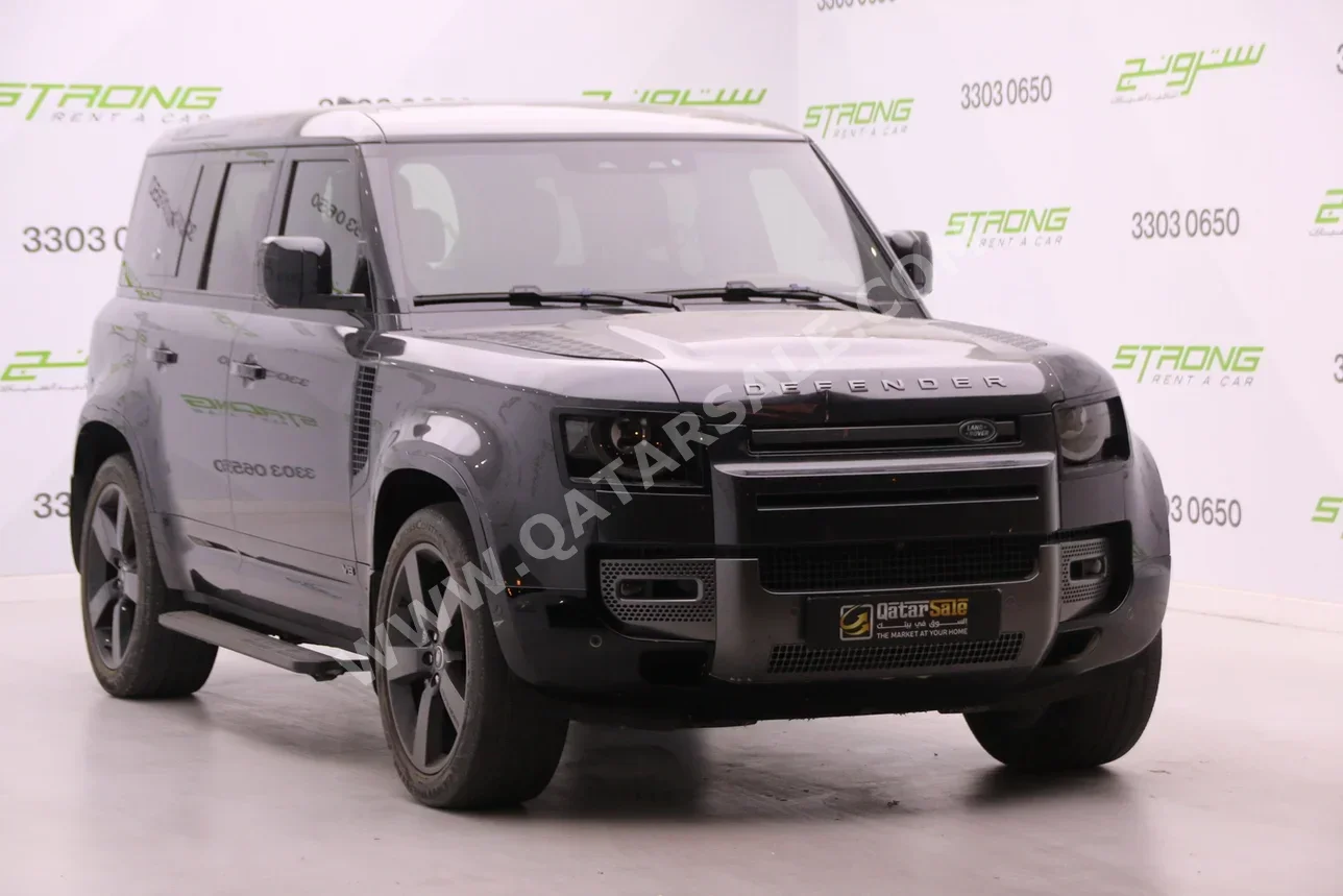 Land Rover  Defender  110 X  2023  Automatic  41,500 Km  8 Cylinder  Four Wheel Drive (4WD)  SUV  Gray  With Warranty