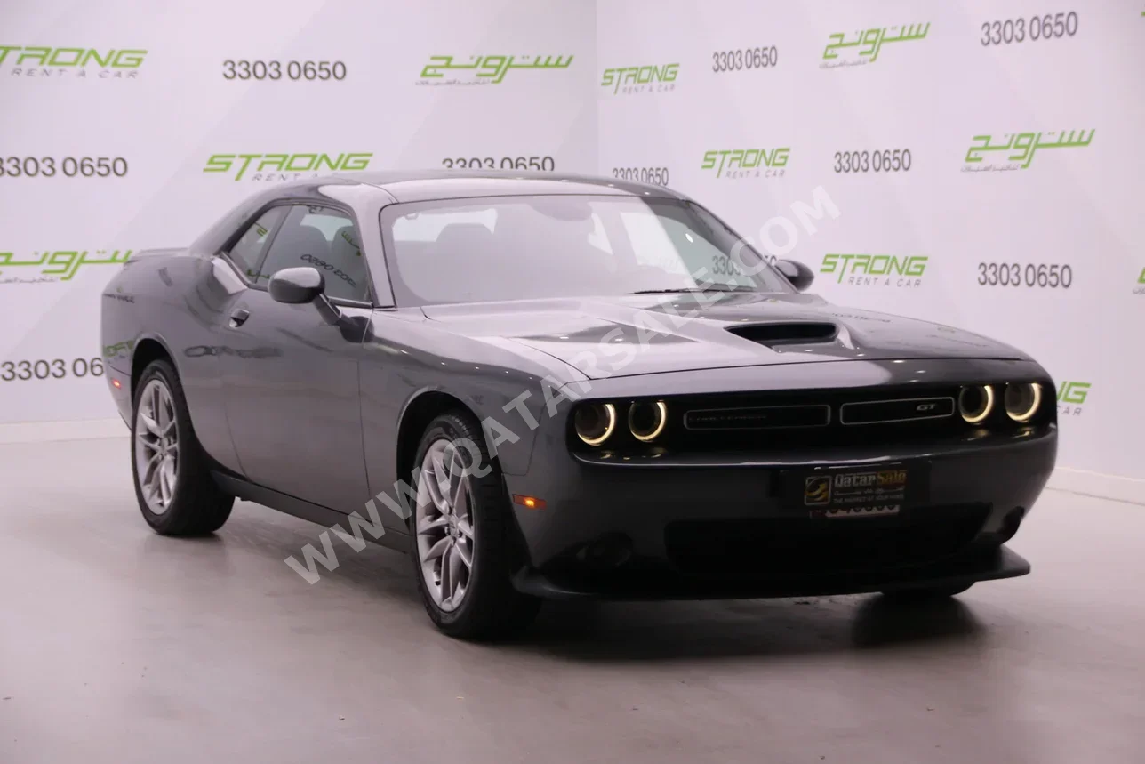 Dodge  Challenger  GT  2022  Automatic  112,000 Km  6 Cylinder  Rear Wheel Drive (RWD)  Coupe / Sport  Gray