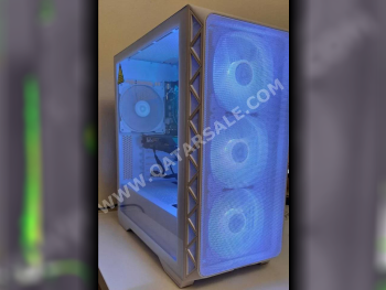 كمبيوتر ألعاب - إنتل كور أي5  - جيجابايت  - ان فيديا جي فورس  - ار تي اكس 2060  - 6 جيجابايت -  16 جيجابايت (16x1)  \ دي دي ار 4 - القرص الثابت:  1 تيرا بايت - القرص الصلب:  غير مثبت