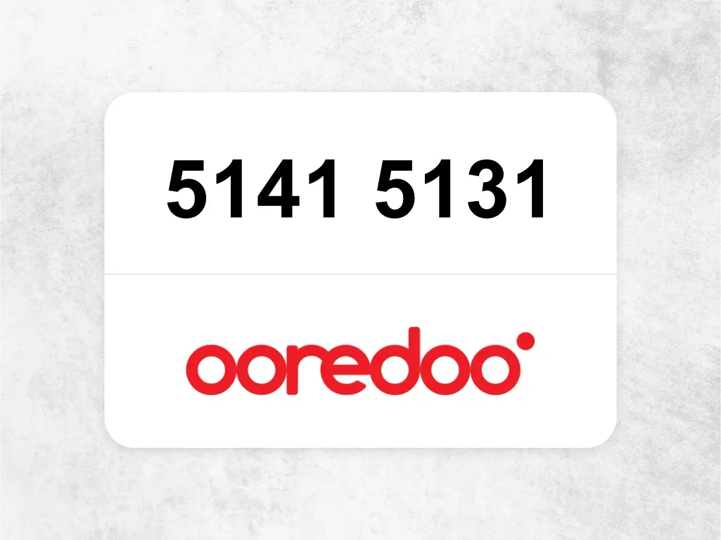 Ooredoo Mobile Phone  5141 5131