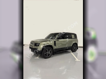Land Rover  Defender  110 HSE  2021  Automatic  133,000 Km  6 Cylinder  Four Wheel Drive (4WD)  SUV  Green  With Warranty