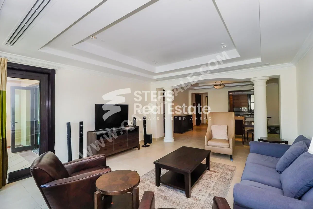 2 Bedrooms  Apartment  in Doha -  The Pearl  Fully Furnished
