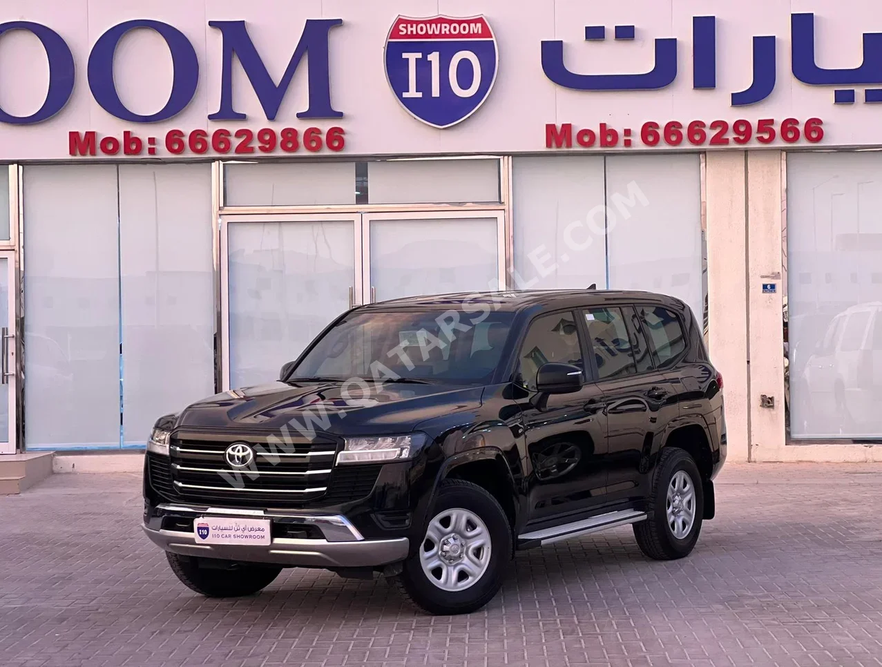 Toyota  Land Cruiser  GX  2023  Automatic  79,000 Km  6 Cylinder  Four Wheel Drive (4WD)  SUV  Black  With Warranty