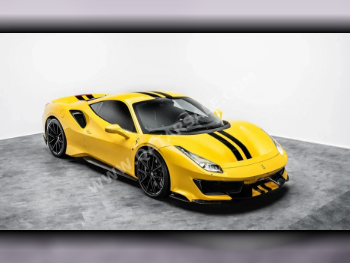 فيراري  488  بيستا  2020  اوتوماتيك  9,785 كم  8 سلندر  دفع خلفي  كوبيه \ سبورت  أصفر  تحت الضمان