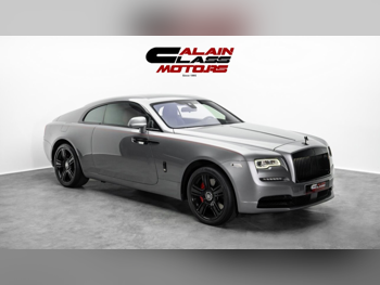 Rolls-Royce Wraith 2017 Automatic 36,091 Km 12 Cylinder Rear Wheel Drive (RWD) Coupe / Sport Silver
