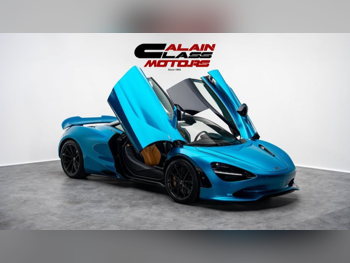 Mclaren  750  S  2024  Automatic  0 Km  8 Cylinder  Rear Wheel Drive (RWD)  Coupe / Sport  Blue  With Warranty