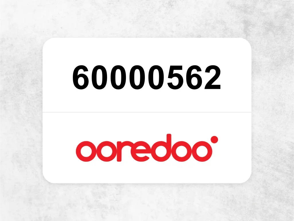 Ooredoo Mobile Phone  60000562