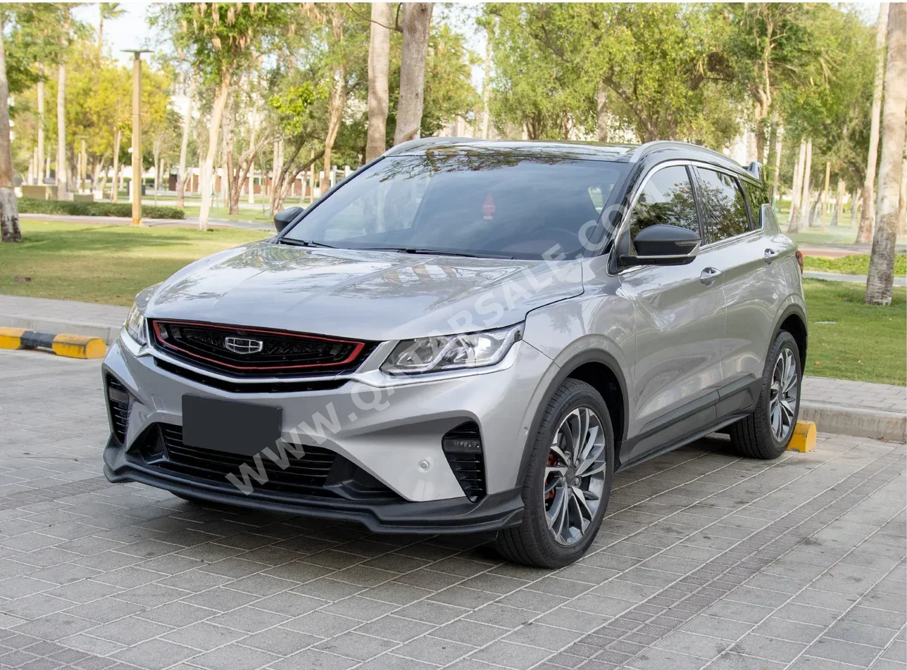 Geely  Coolray  Sport Limited  2023  Automatic  63,069 Km  3 Cylinder  Front Wheel Drive (FWD)  SUV  Silver  With Warranty