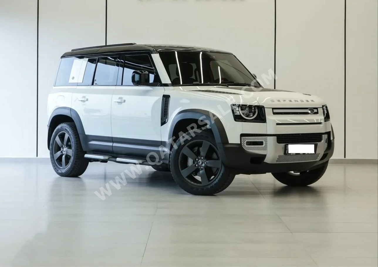 Land Rover  Defender  110 S  2023  Automatic  42,567 Km  6 Cylinder  Four Wheel Drive (4WD)  SUV  White  With Warranty