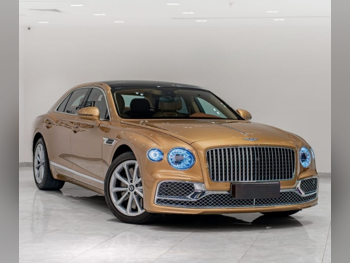 Bentley  Continental  Flying Spur  2022  Automatic  37,000 Km  8 Cylinder  All Wheel Drive (AWD)  Sedan  Gold