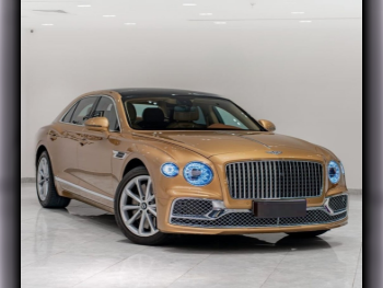Bentley  Continental  Flying Spur  2022  Automatic  34,000 Km  8 Cylinder  All Wheel Drive (AWD)  Sedan  Gold  With Warranty