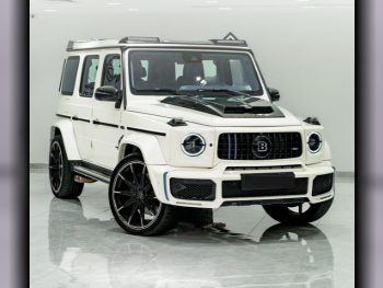 Mercedes-Benz  G-Class  63 Brabus  2020  Automatic  60,000 Km  8 Cylinder  Four Wheel Drive (4WD)  SUV  White  With Warranty