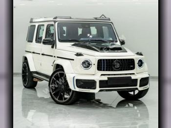 Mercedes-Benz  G-Class  63 Brabus  2020  Automatic  60,000 Km  8 Cylinder  Four Wheel Drive (4WD)  SUV  White  With Warranty