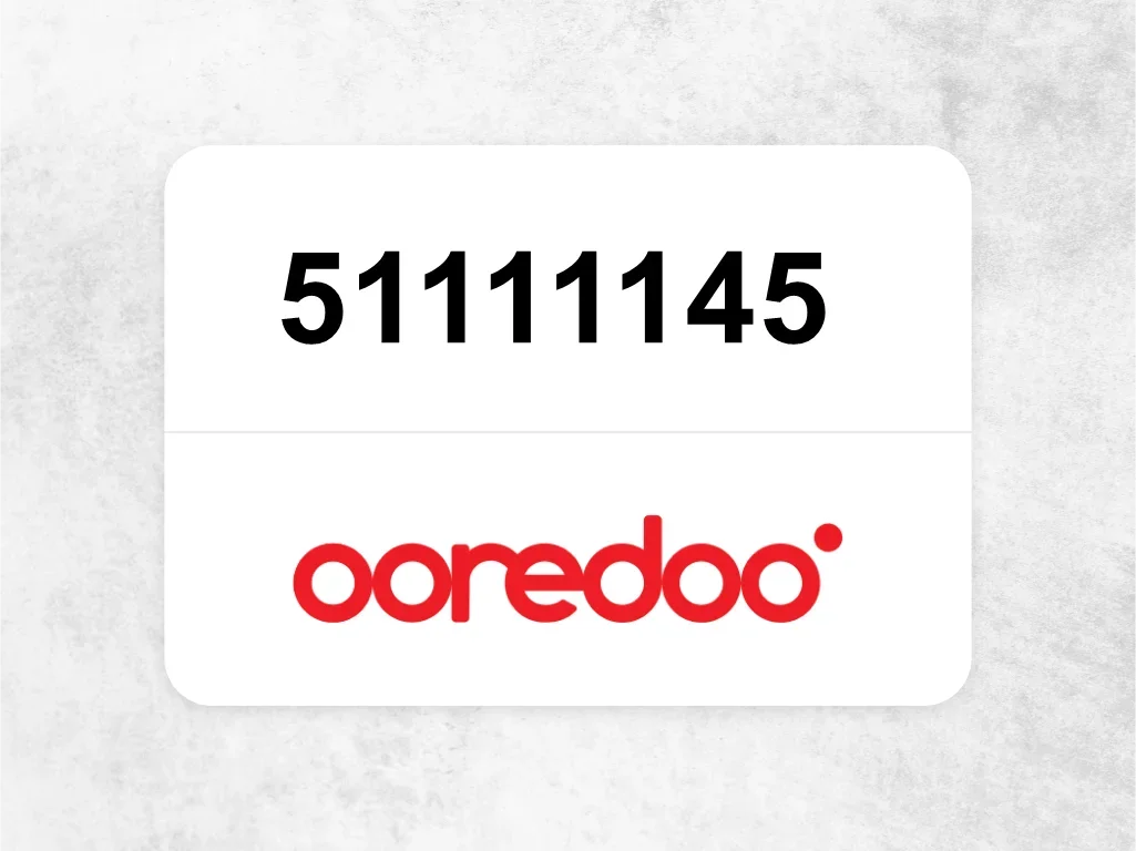 Ooredoo Mobile Phone  51111145