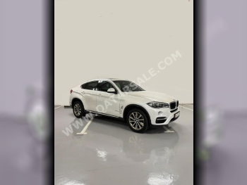 BMW  X-Series  X6  2016  Automatic  112,000 Km  6 Cylinder  Four Wheel Drive (4WD)  SUV  White
