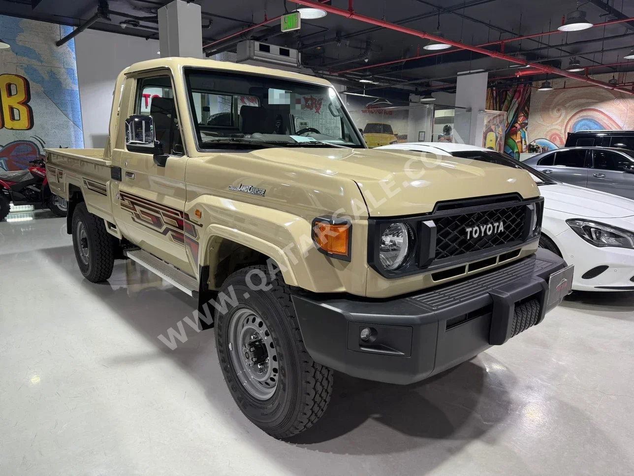 Toyota  Land Cruiser  LX  2025  Manual  0 Km  6 Cylinder  Four Wheel Drive (4WD)  Pick Up  Beige  With Warranty