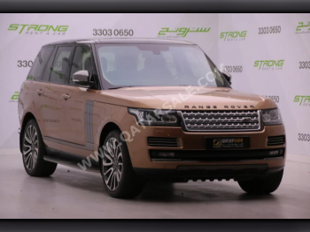 Land Rover  Range Rover  Vogue  Autobiography  2013  Automatic  60,000 Km  8 Cylinder  Four Wheel Drive (4WD)  SUV  Gold
