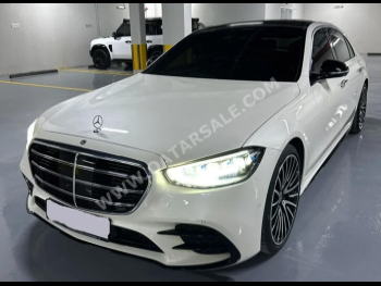 Mercedes-Benz  S-Class  580  2022  Automatic  25,500 Km  8 Cylinder  Rear Wheel Drive (RWD)  Sedan  White  With Warranty