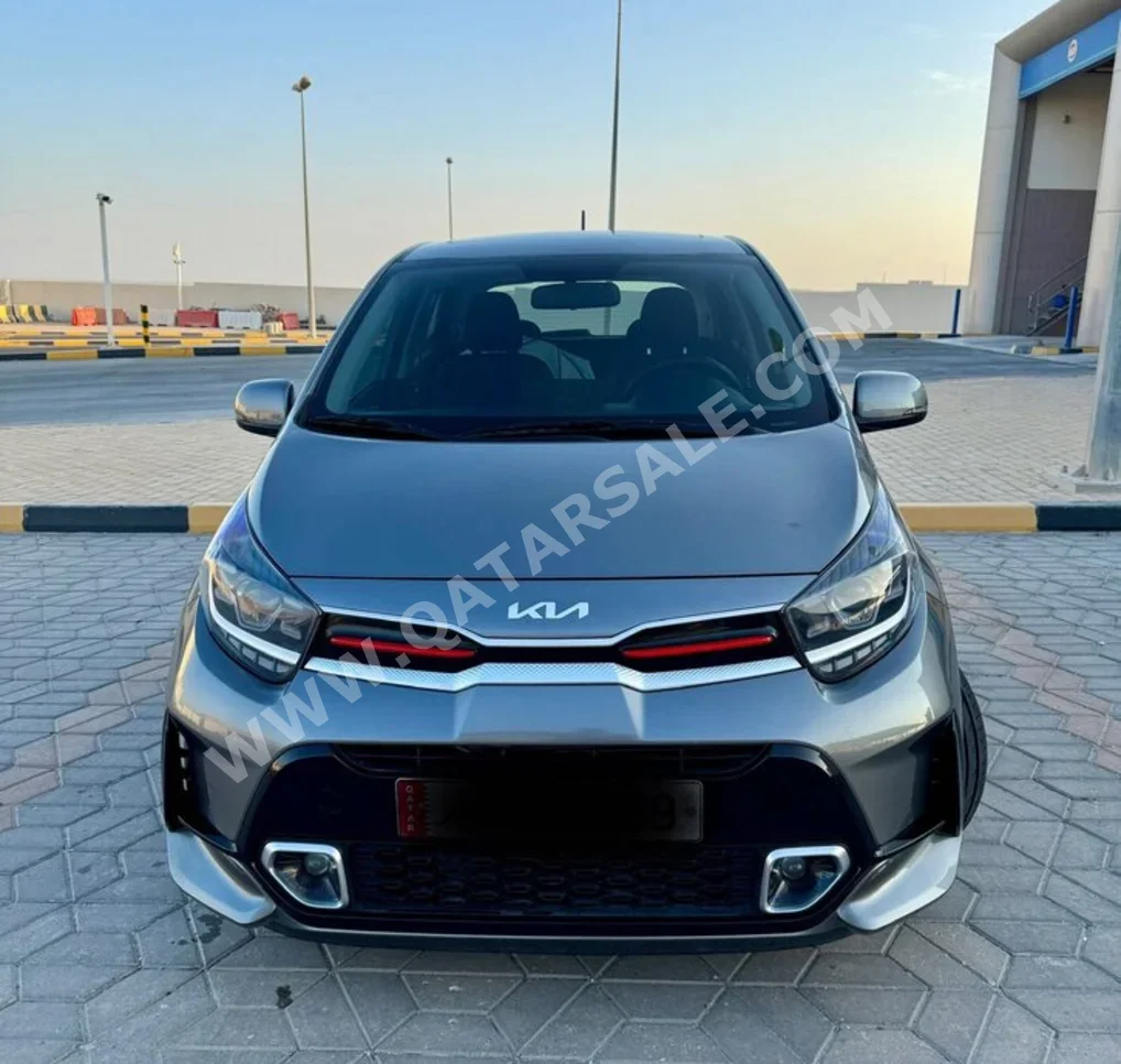 Kia  Picanto  GT Line  2022  Automatic  8,900 Km  4 Cylinder  Front Wheel Drive (FWD)  Hatchback  Gray  With Warranty