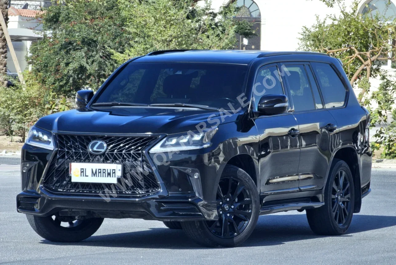 Lexus  LX  570 S Black Edition  2019  Automatic  162,000 Km  8 Cylinder  Four Wheel Drive (4WD)  SUV  Black