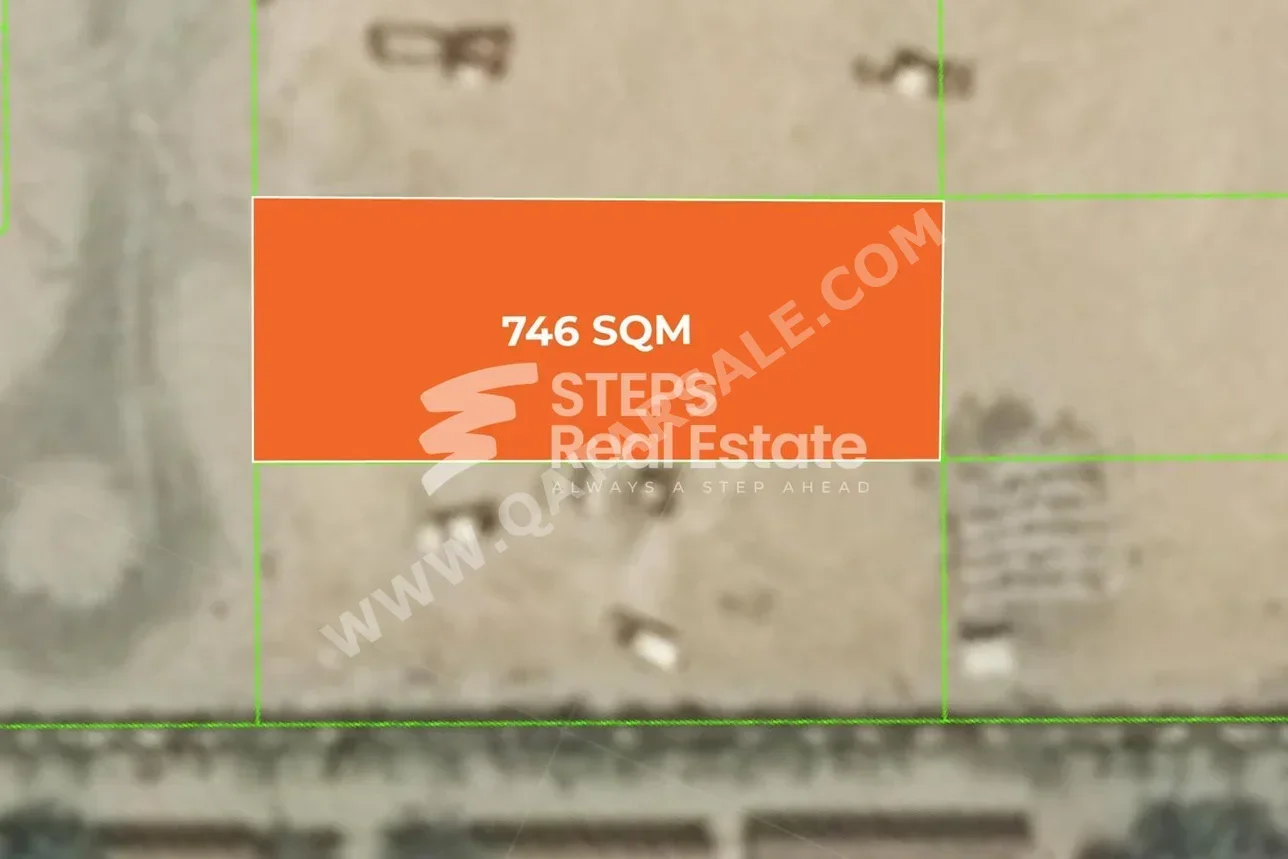 Lands For Sale in Al Daayen  - Al Khisah  -Area Size 746 Square Meter