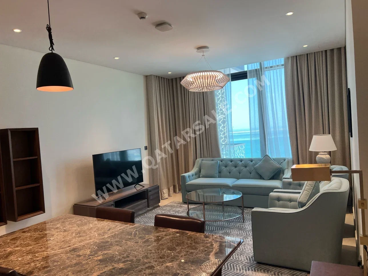 2 غرف نوم شقة فندق في لوسيل - منطقة المارينا مفروشة بالكامل