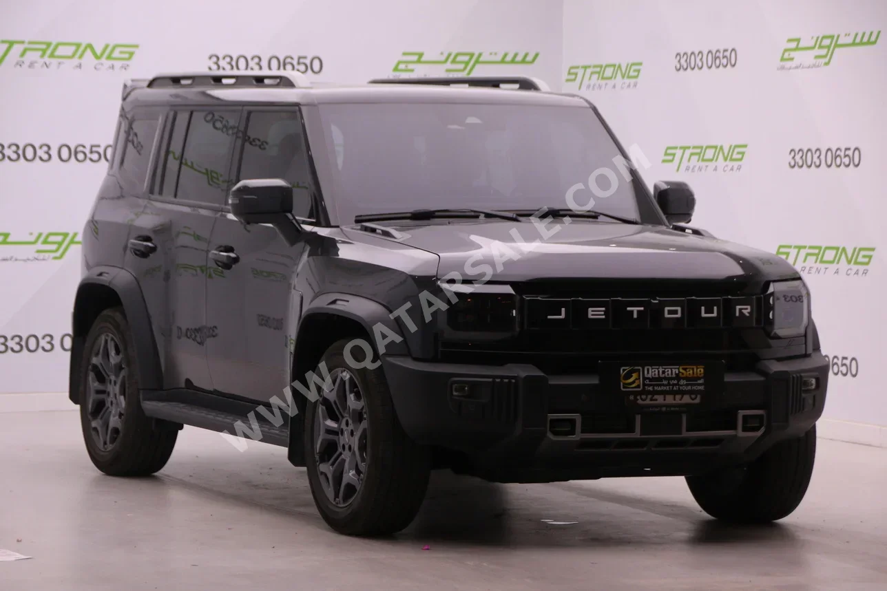 Jetour  T2  2025  Automatic  39,000 Km  4 Cylinder  Four Wheel Drive (4WD)  SUV  Black  With Warranty