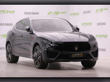 Maserati  Levante  Trofeo  2019  Automatic  99,000 Km  8 Cylinder  Four Wheel Drive (4WD)  SUV  Black  With Warranty