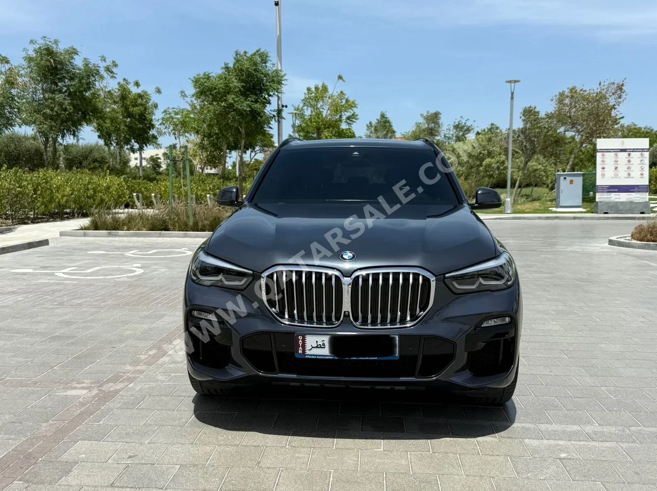BMW  X-Series  X5 M40i  2019  Automatic  78,000 Km  6 Cylinder  Four Wheel Drive (4WD)  SUV  Gray