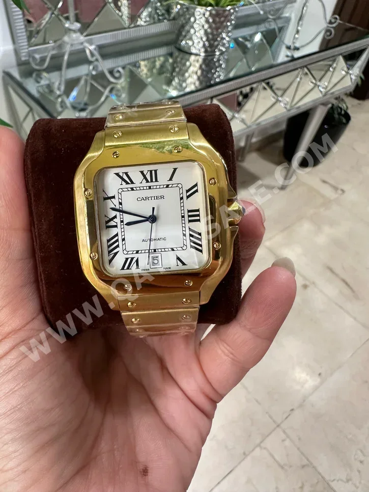 Watches - Cartier  - Analogue Watches  - Gold  - Men Watches
