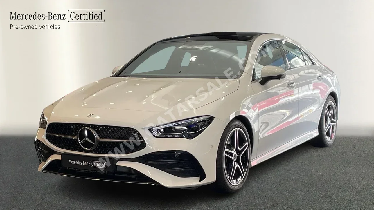 Mercedes-Benz  CLA  250  2024  Automatic  7,500 Km  4 Cylinder  Four Wheel Drive (4WD)  Coupe / Sport  White  With Warranty