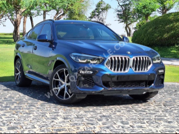 BMW  X-Series  X6 40i  2021  Automatic  62,000 Km  6 Cylinder  All Wheel Drive (AWD)  SUV  Blue