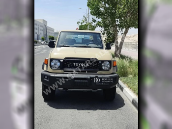 Toyota  Land Cruiser  Hard Top  2025  Manual  0 Km  6 Cylinder  Four Wheel Drive (4WD)  SUV  Beige  With Warranty