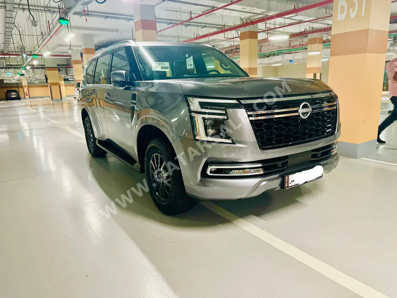 Nissan  Patrol  Platinum turbo  2025  Automatic  21,800 Km  6 Cylinder  Four Wheel Drive (4WD)  SUV  Gray  With Warranty