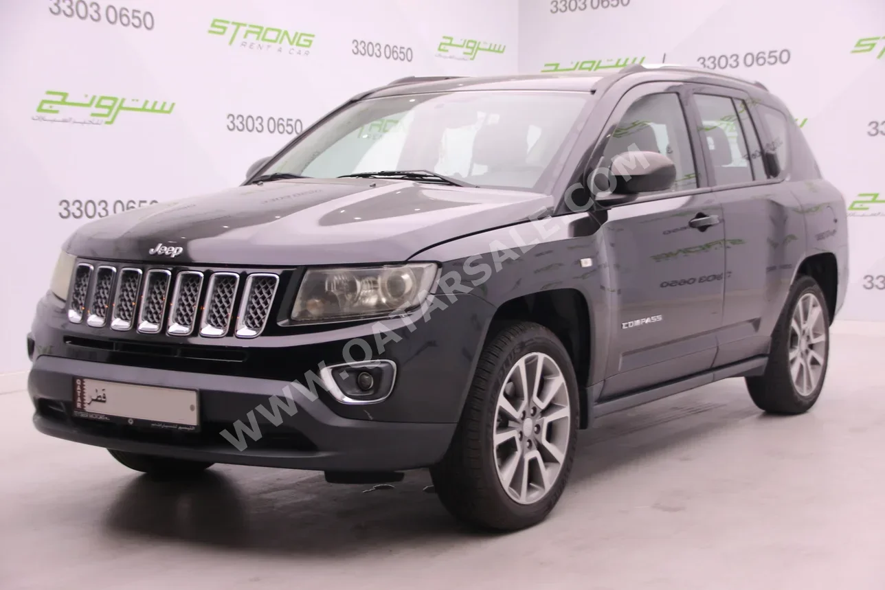 Jeep  Compass  Limited  2016  Automatic  96,000 Km  4 Cylinder  Four Wheel Drive (4WD)  SUV  Black