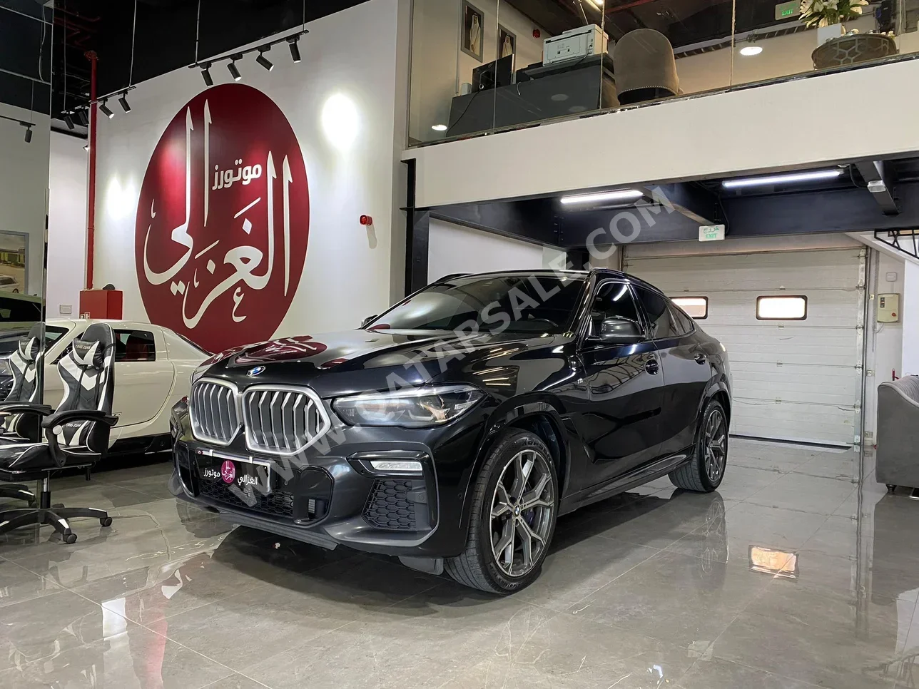 BMW  X-Series  X6  2021  Automatic  170,000 Km  6 Cylinder  Four Wheel Drive (4WD)  SUV  Gray