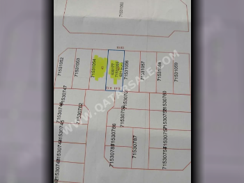 Lands For Sale in Umm Salal  - Umm Salal Ali  -Area Size 600 Square Meter
