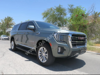 GMC  Yukon  XL  2024  Automatic  7,000 Km  8 Cylinder  Four Wheel Drive (4WD)  SUV  Olive Green  With Warranty
