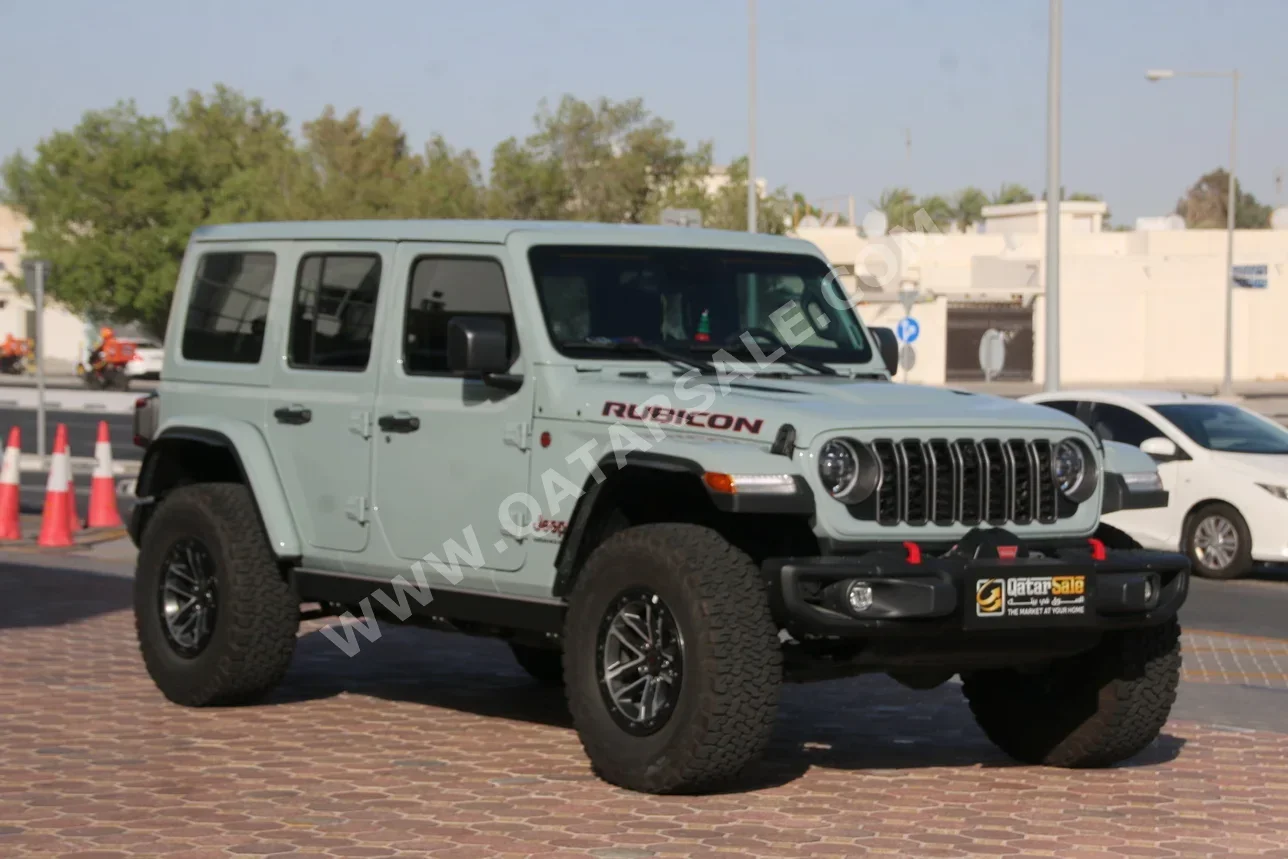 Jeep  Wrangler  Rubicon X  2024  Automatic  20,300 Km  6 Cylinder  Four Wheel Drive (4WD)  SUV  Gray Nardo  With Warranty
