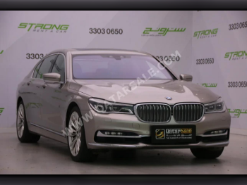 BMW  7-Series  740 Li  2016  Automatic  24,000 Km  6 Cylinder  Rear Wheel Drive (RWD)  Sedan  Gold