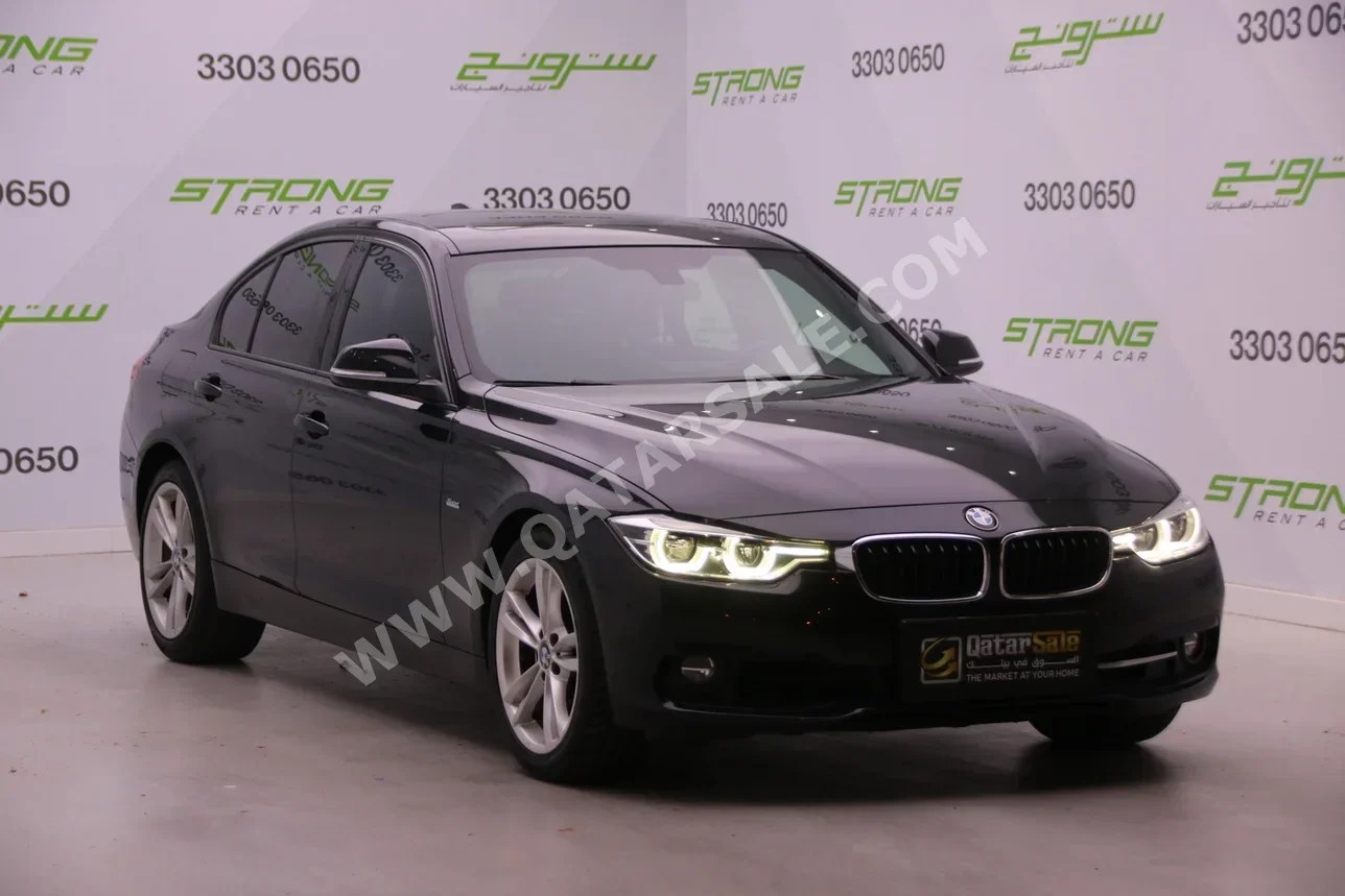 BMW  3-Series  330i  2016  Automatic  110,000 Km  4 Cylinder  Rear Wheel Drive (RWD)  Sedan  Black