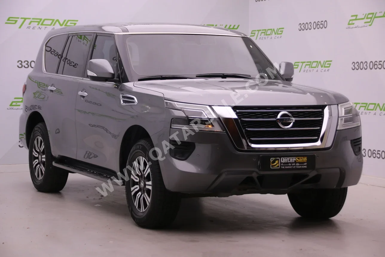 Nissan  Patrol  SE  2020  Automatic  151,000 Km  6 Cylinder  Four Wheel Drive (4WD)  SUV  Gray  With Warranty