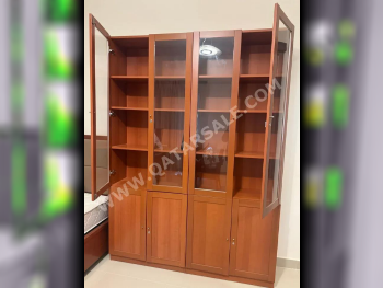 Bookcases & Shelving Units Shelving Unit with Doors  - Brown